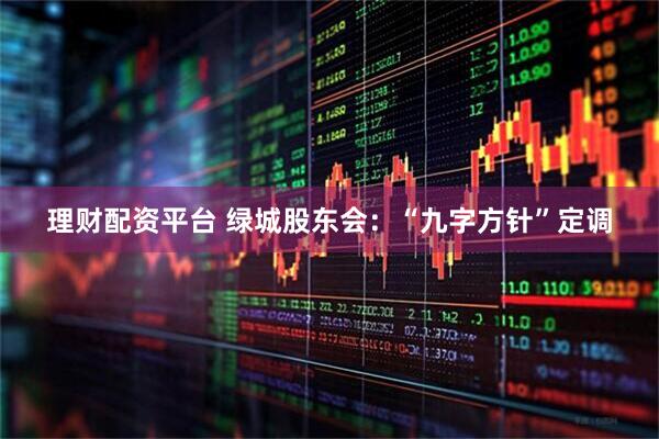 理财配资平台 绿城股东会：“九字方针”定调