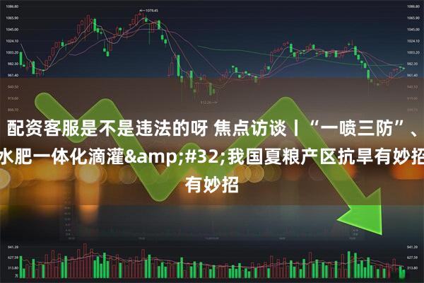 配资客服是不是违法的呀 焦点访谈丨“一喷三防”、水肥一体化滴灌&#32;我国夏粮产区抗旱有妙招